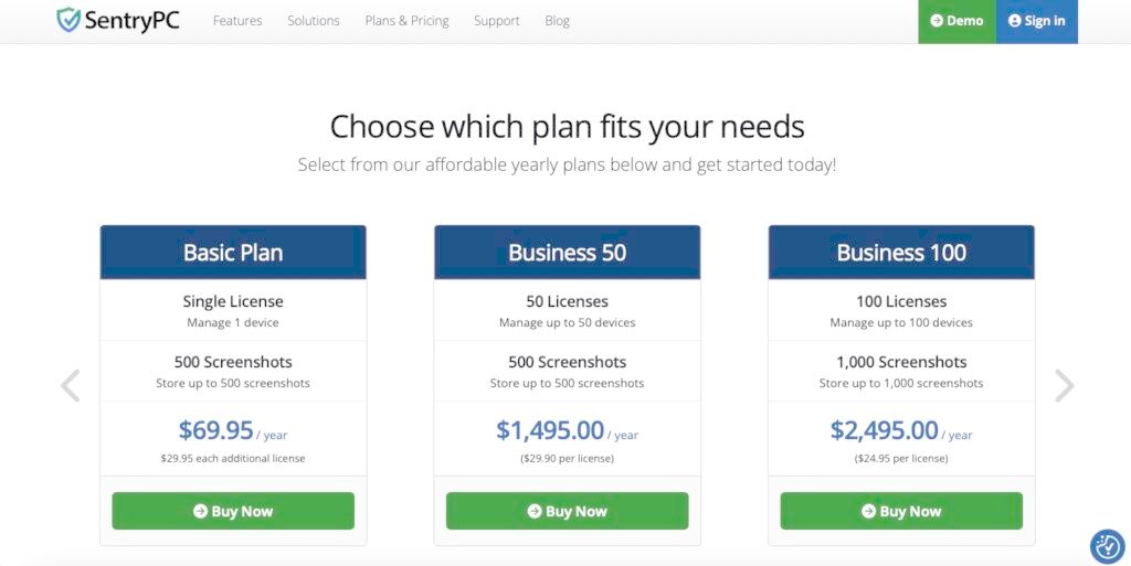 Pricing Plans: Is SentryPC Worth the Investment?