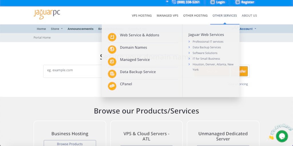 Types of Hosting Plans at JaguarPC