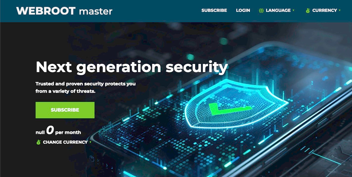 WEBROOT Master: The Ultimate