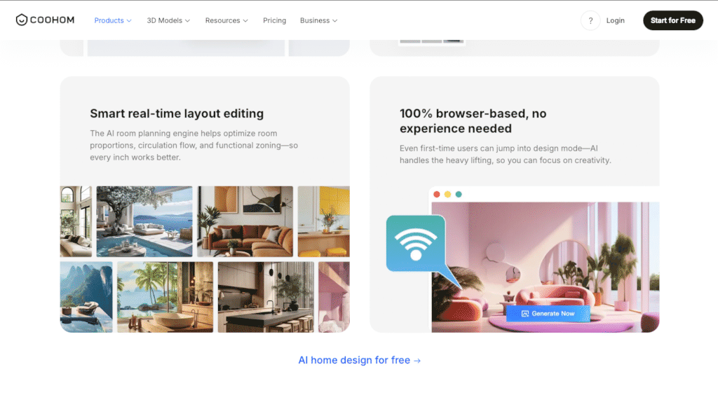 Comparison of Coohom Commission Program strengths and limitations.
