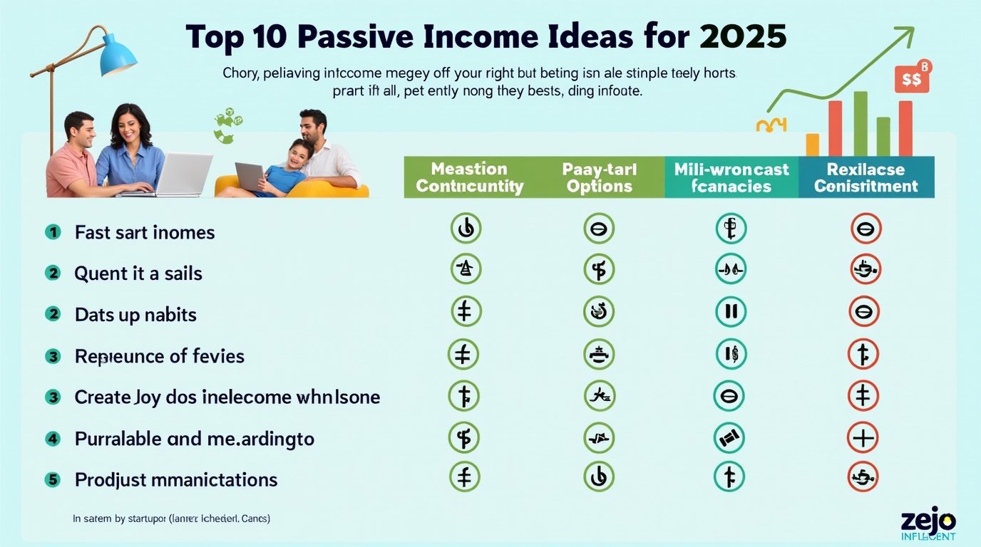 “Top 10 Passive Income Ideas for 2025